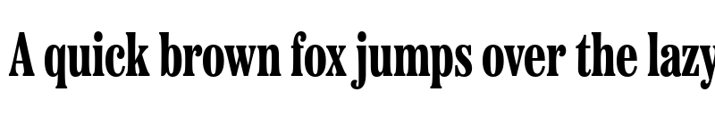 Preview of Etna X Condensed Extrabold font