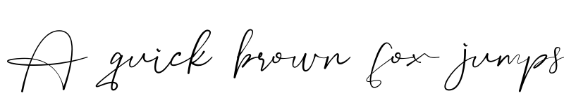 Preview of Ettlora Regular font