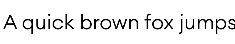 Preview of Euclid Circular A Light font