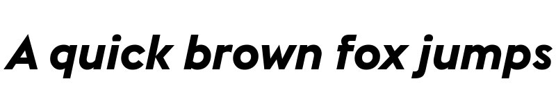 Preview of Euclid Flex Bold Italic font