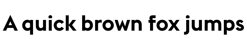 Preview of Euclid Flex SemiBold font