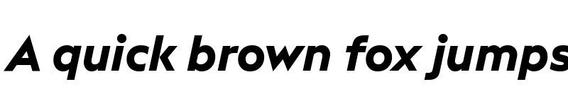 Preview of Euclid Triangle Bold Italic font