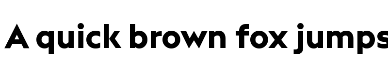 Preview of Euclid Triangle Bold font