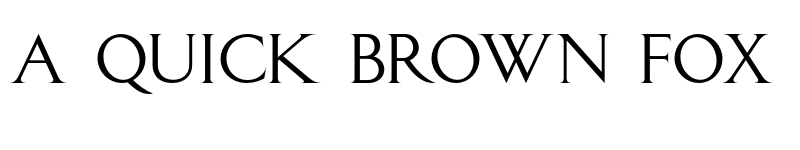 Preview of EUR42 Regular font