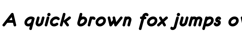 Preview of eurofurence bolditalic font