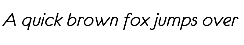 Preview of eurofurence italic font