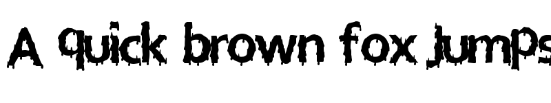 Preview of EuroHorror Regular font