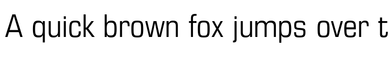 Preview of Eurostile Cond Regular font