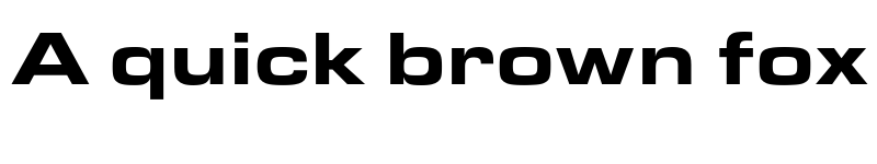 Preview of Eurostile Extd Black font