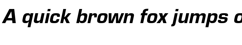 Preview of Eurostile Heavy Italic font