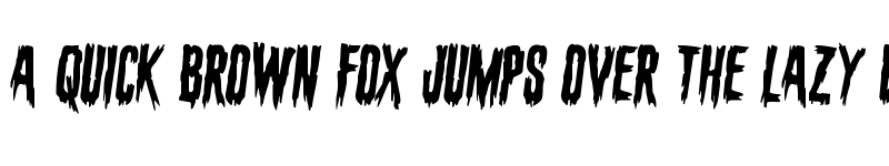 Preview of Eva Fangoria Rotated 2 Regular font