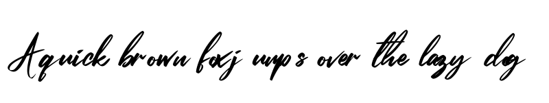 Preview of Evallia Regular font