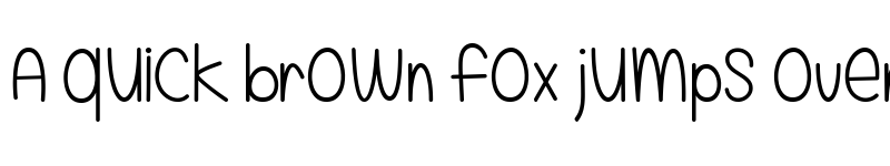 Preview of Even More Mixed Up Regular font