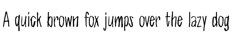 Preview of Everything experience Regular font