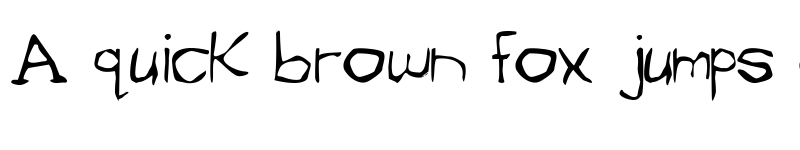 Preview of Evil Bunny Regular font