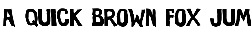 Preview of Evil of Frankenstein Regular font