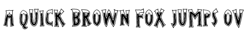 Preview of Evil Spin DEMO Regular font