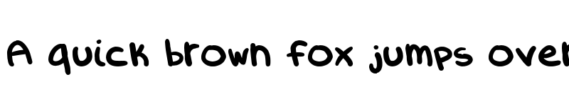 Preview of EvilSporkGirl Regular font