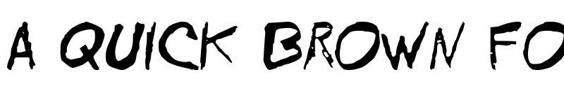 Preview of EVOL Regular font