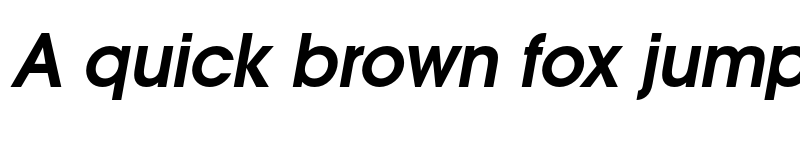 Preview of Evolventa Bold Oblique font