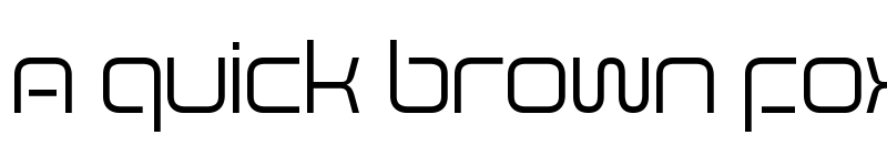 Preview of Evolver VF Light font