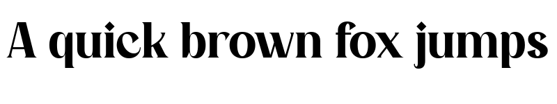 Preview of Evoria Regular font