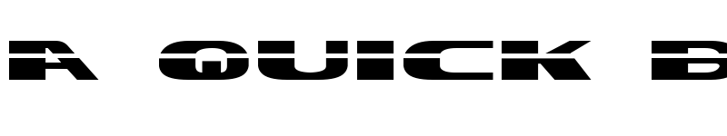 Preview of Excelerate Straight Expanded font