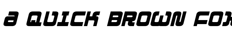 Preview of Exedore Condensed Italic Condensed Italic font