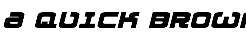 Preview of Exedore Expanded Italic Expanded Italic font