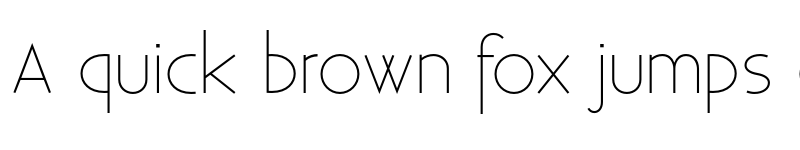 Preview of Existence Light font