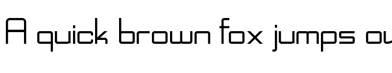 Preview of Exninja Regular font