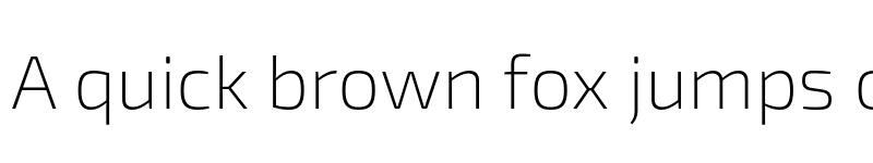 Preview of Exo 2 Extra Light font