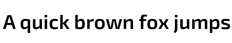 Preview of Exo 2 Semi Bold font