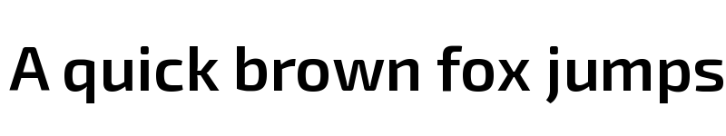 Preview of Exo 2 SemiBold font