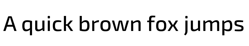 Preview of Exo 2.0 Medium font