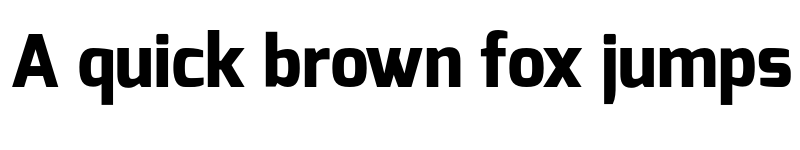 Preview of Exo Extra Bold font