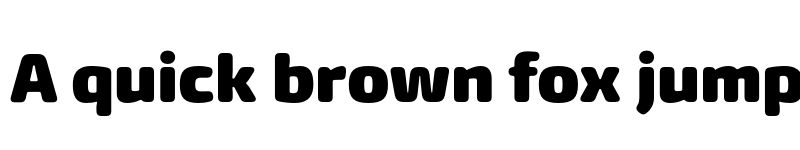 Preview of Exo Soft Black font