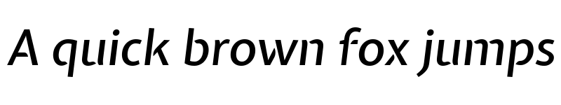 Preview of Expletus Sans Medium Italic font