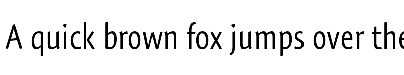 Preview of Expo Sans Pro Light Condensed font