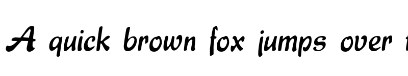 Preview of Express Regular font