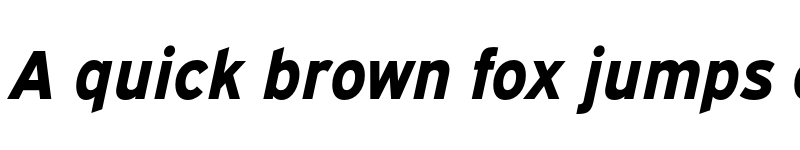 Preview of Expressway ExtraBold Italic font