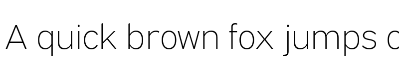 Preview of Expressway ExtraLight font