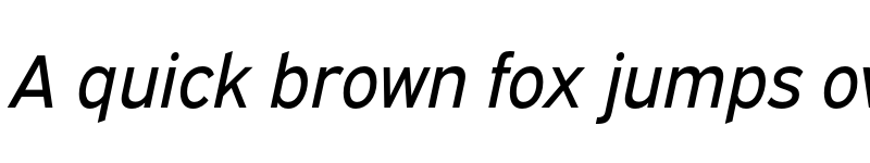 Preview of Expressway Regular Italic font