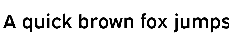 Preview of Expressway SemiBold font