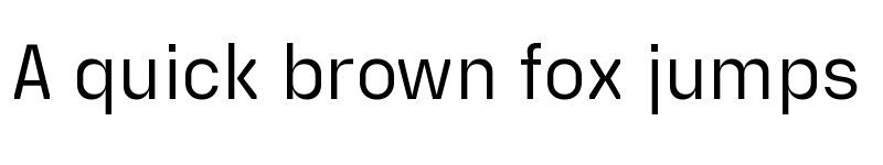 Preview of Extatica Regular font