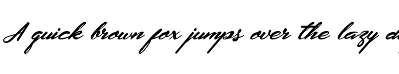 Preview of Extendo Italic font