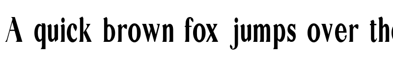 Preview of EXTRA Serif Regular font
