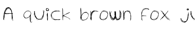 Preview of Extrafine Regular font