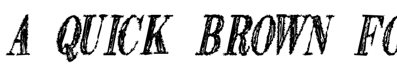 Preview of Extranger sol tfb Regular font