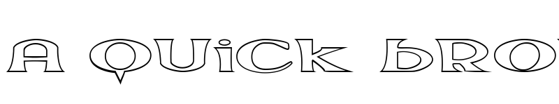 Preview of Extrano - Borde Regular font